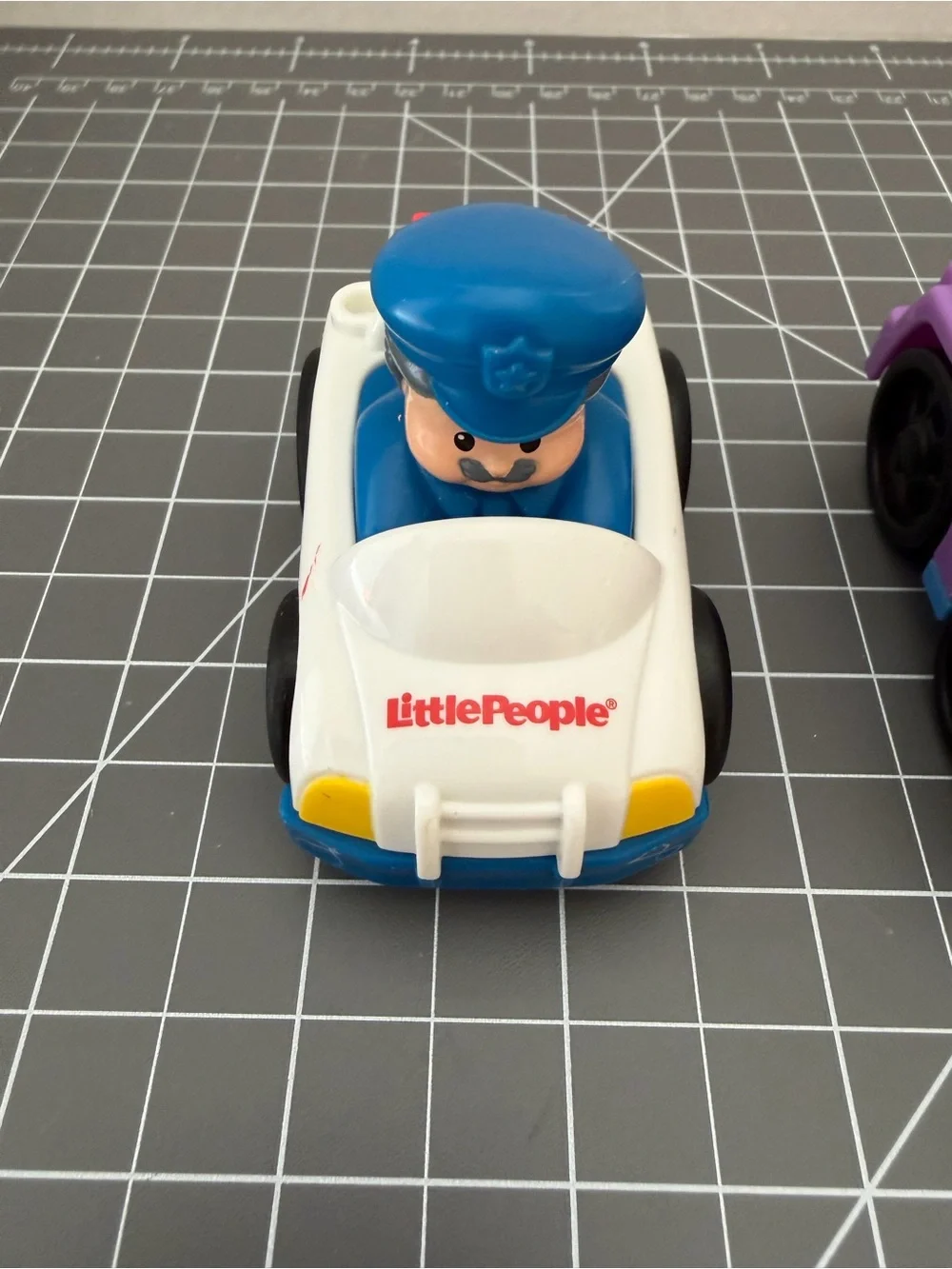 Fisher-Price Little People wheelies  3-Vehicle Set in Blue, Purple & White